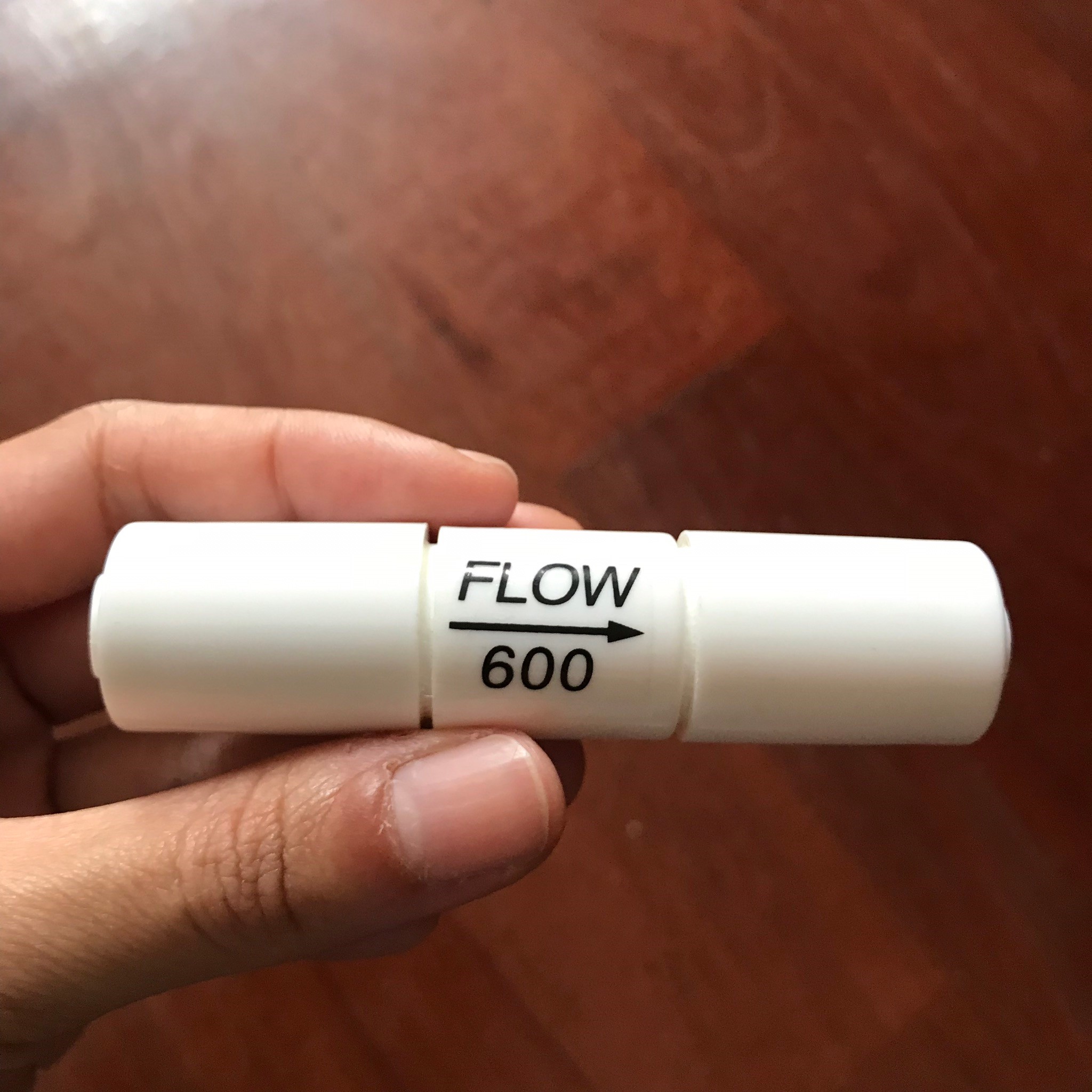 RO Flow Restrictor 600 รุ่นเสียบ โฟล์วจำกัดอัตราน้ำทิ้ง 600 ml/min