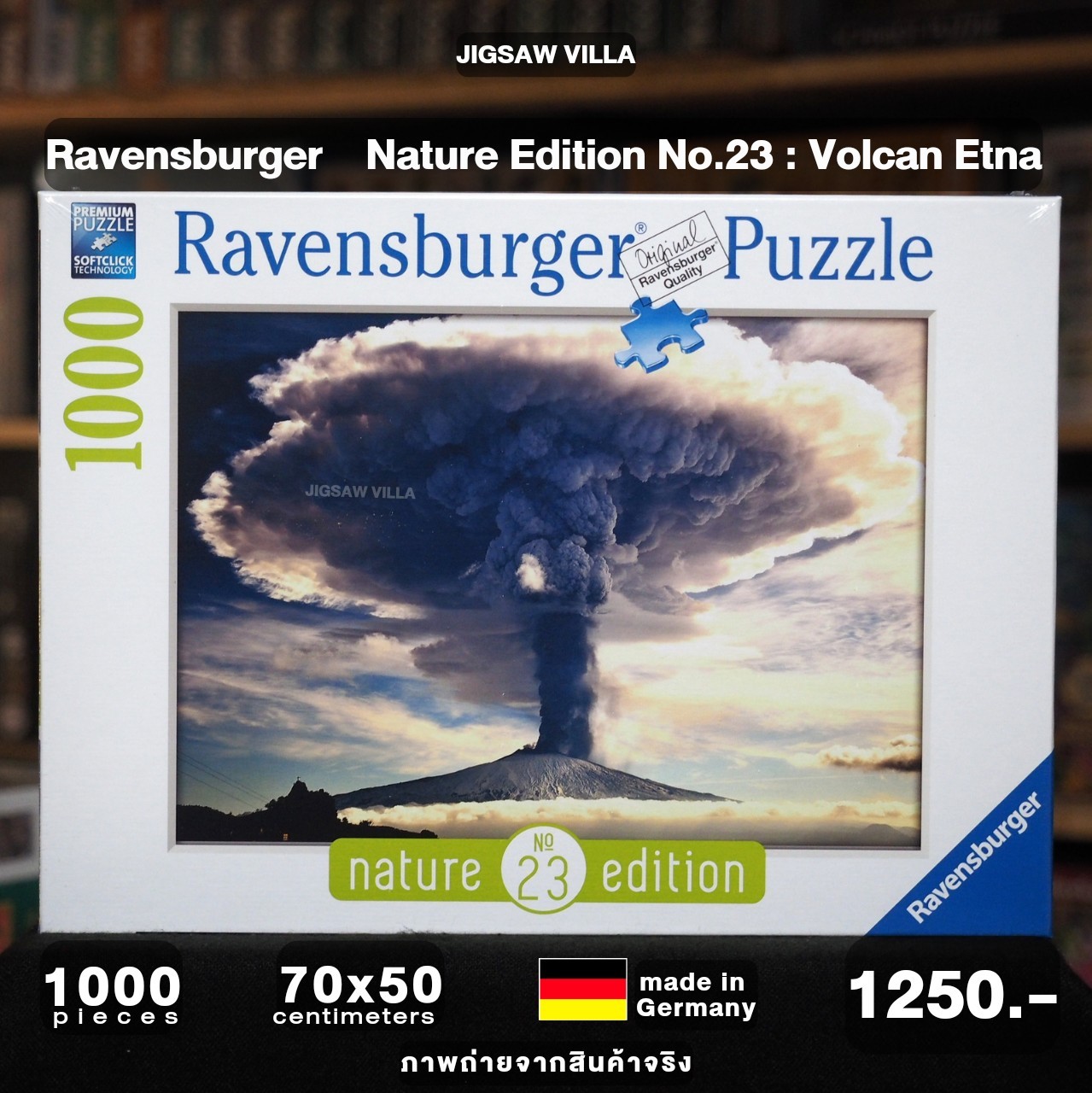 Ravensburger - Nature Edition No.23 : Volcan Etna 1000 pcs.