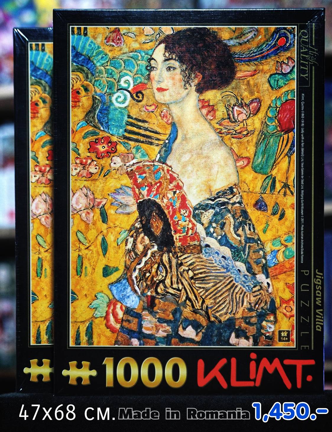D-TOYS - Lady with a fan by Gustav Klimt 1000 pcs.
