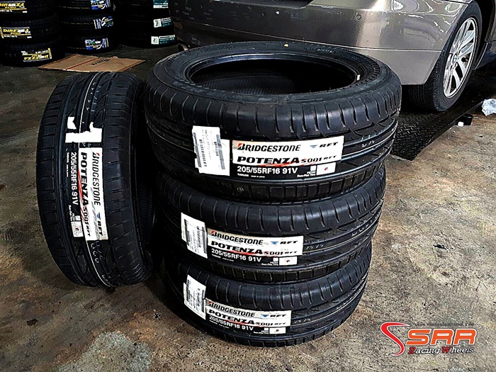 BRIDGESTONE POTENZA S001 RFT 205/55RF16