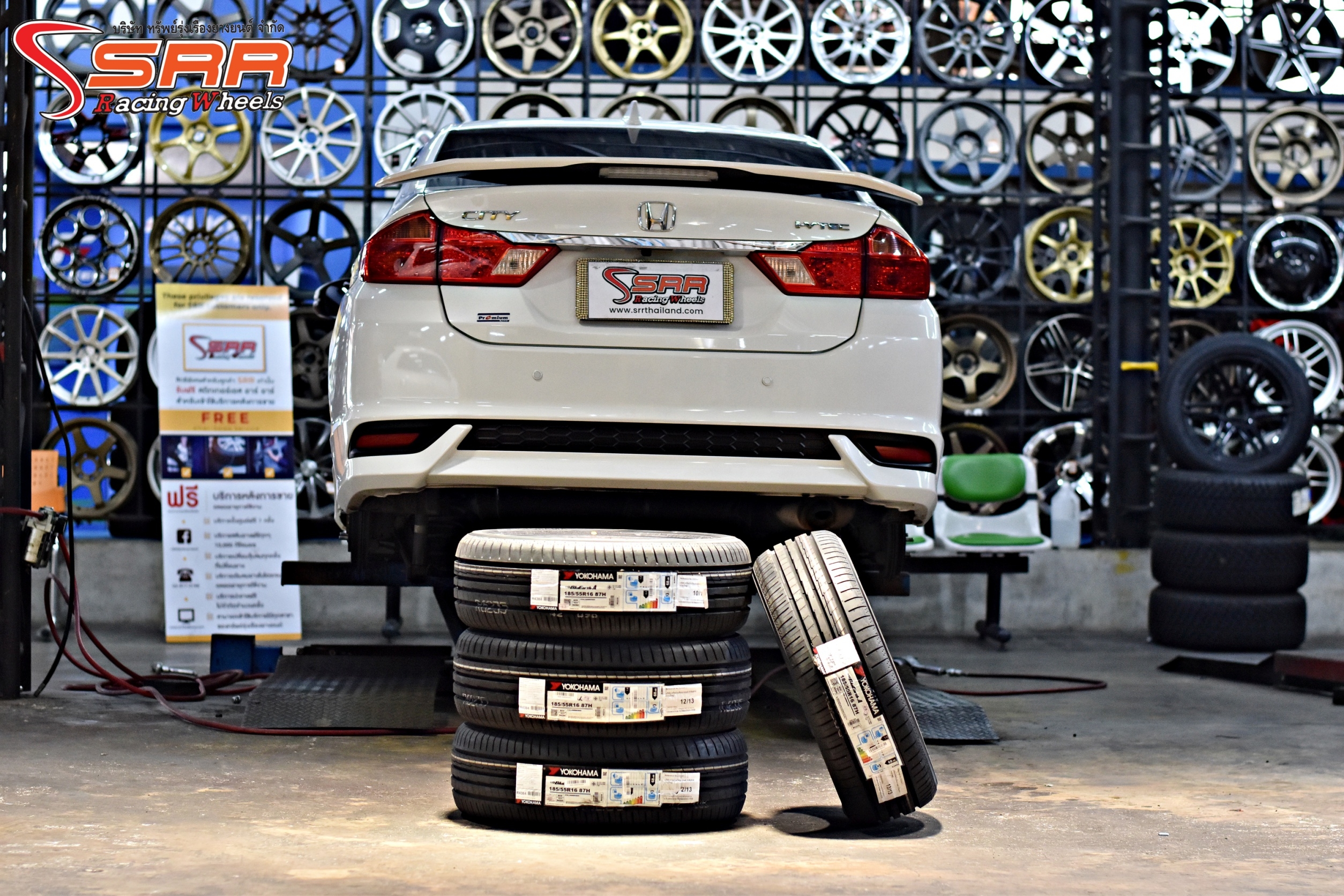 YOKOHAMA BluEarth-A AE-50 185/55R16 ยางญี่ปุ่น ปี2020 ราคาพิเศษ