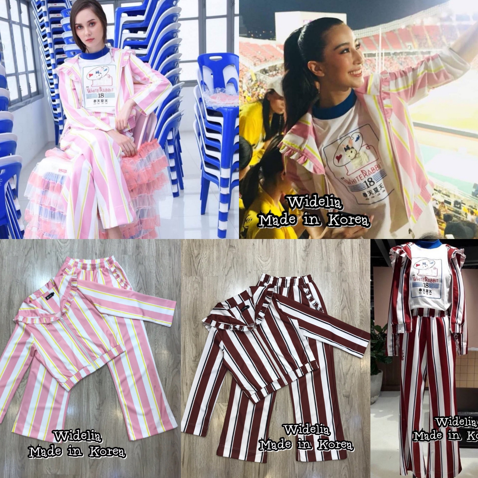 *พร้อมส่ง*T&T Set :: เซทวอมตัวสวย เนื้อผ้าใส่สบายไม่หนา