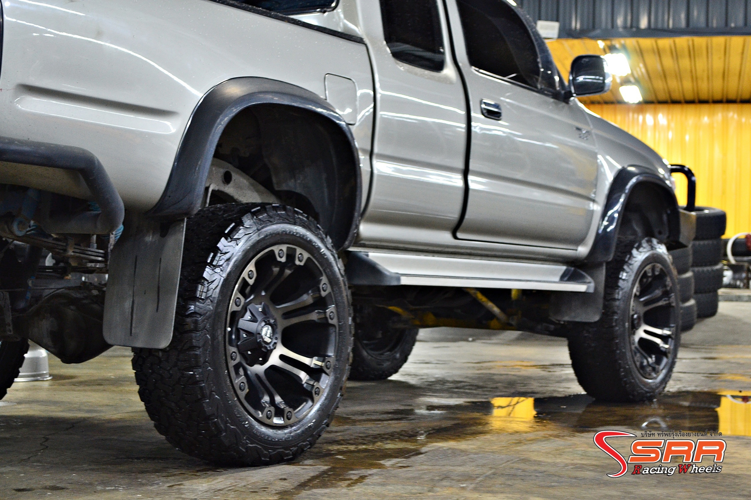 FUEL-VAPOR D569 ขอบ20 ET-18 MATTE BLACK MACHINED/TINT CLEAR