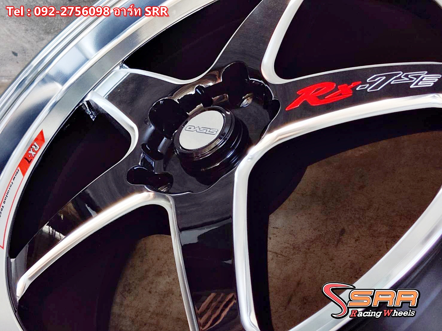 OASIS BB15-X ขอบ18 5H114.3 ET35 GBLP+M+RX7SE ราคาพิเศษ