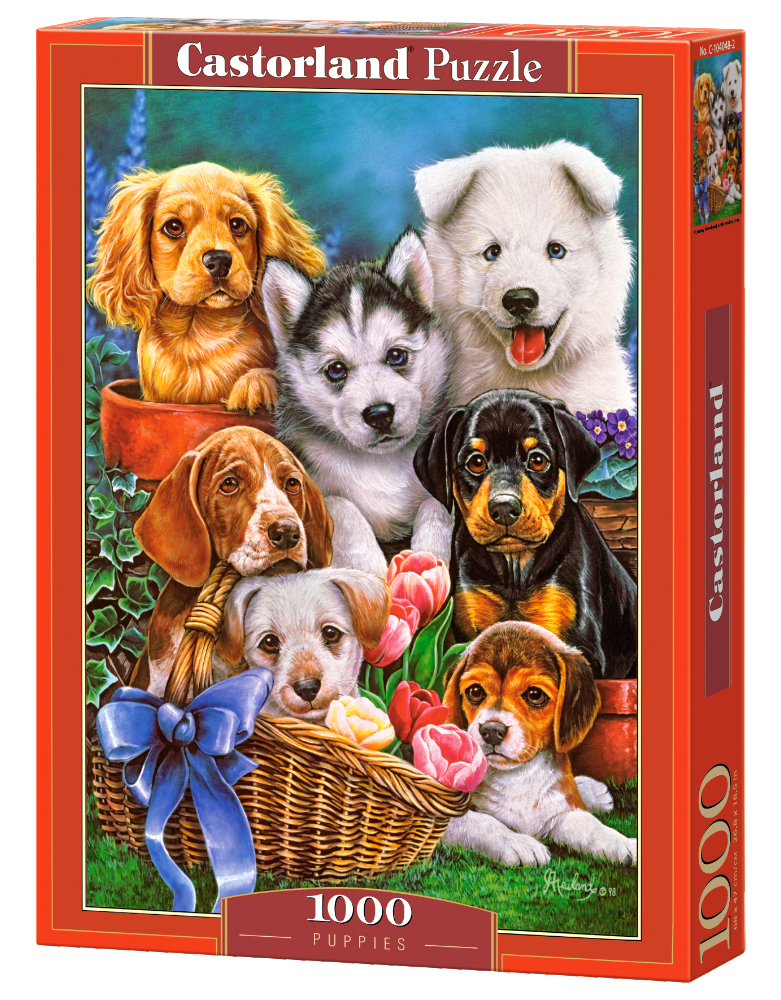 Castorland - Puppies 1000 pcs.