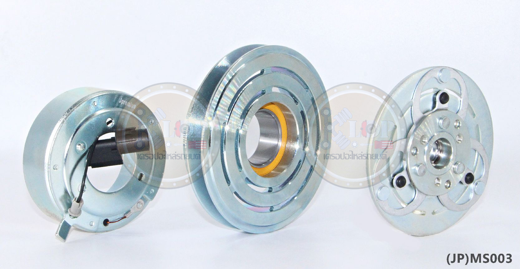 (JP)MS003-JP ชุดหน้าคลัทช์(Vinn) MITSUBISHI STRADA 2.8cc. (ญี่ปุ่น) 125mm. 1A 12V.