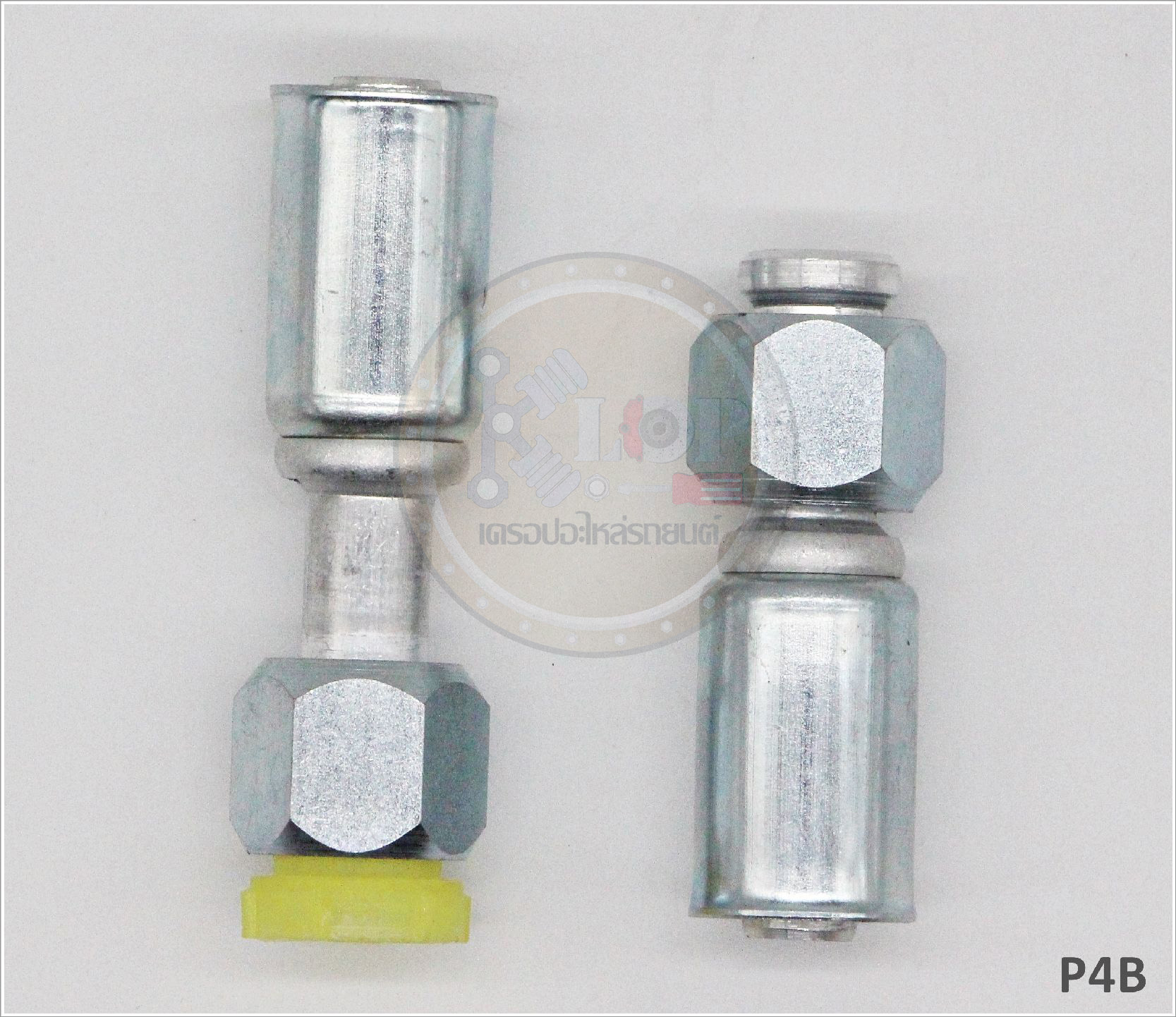 P4B พิตติ้ง 1/2นิ้ว -180องศา เตเปอร์ R134a (ปลอกเหล็ก) (Vinn)