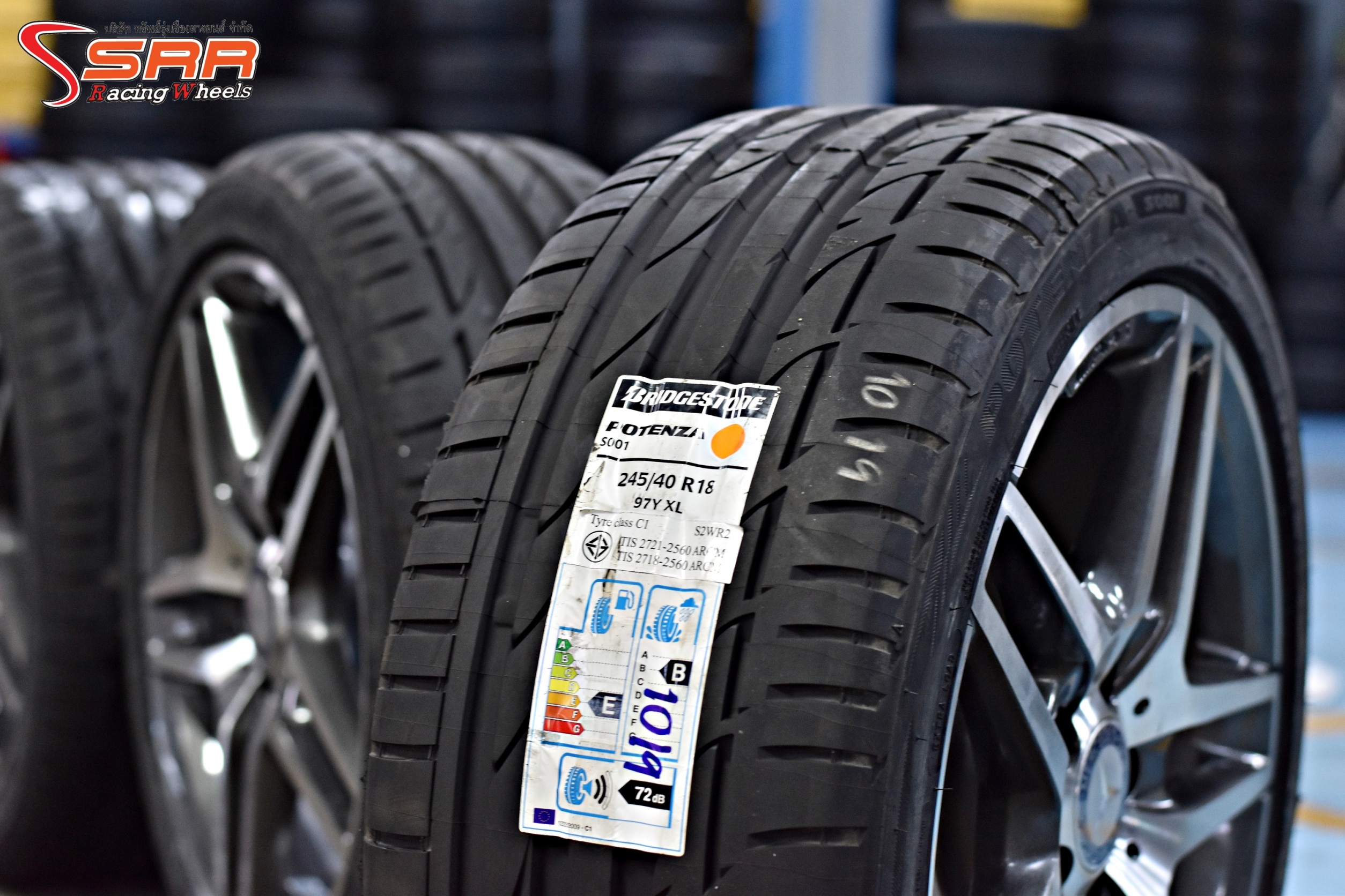 BRIDGESTONE POTENZA S001 265/35R18 ยางนำเข้า ปี19 ราคาพิเศษ