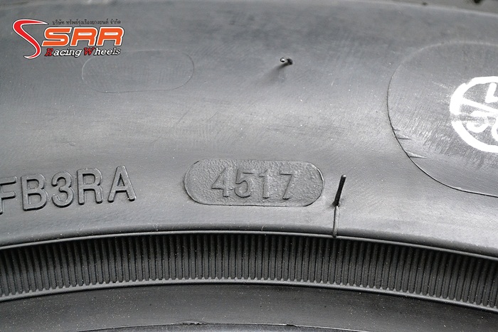 HERO R111 195/55R15 ยางซิ่งขอบขาว ปี19