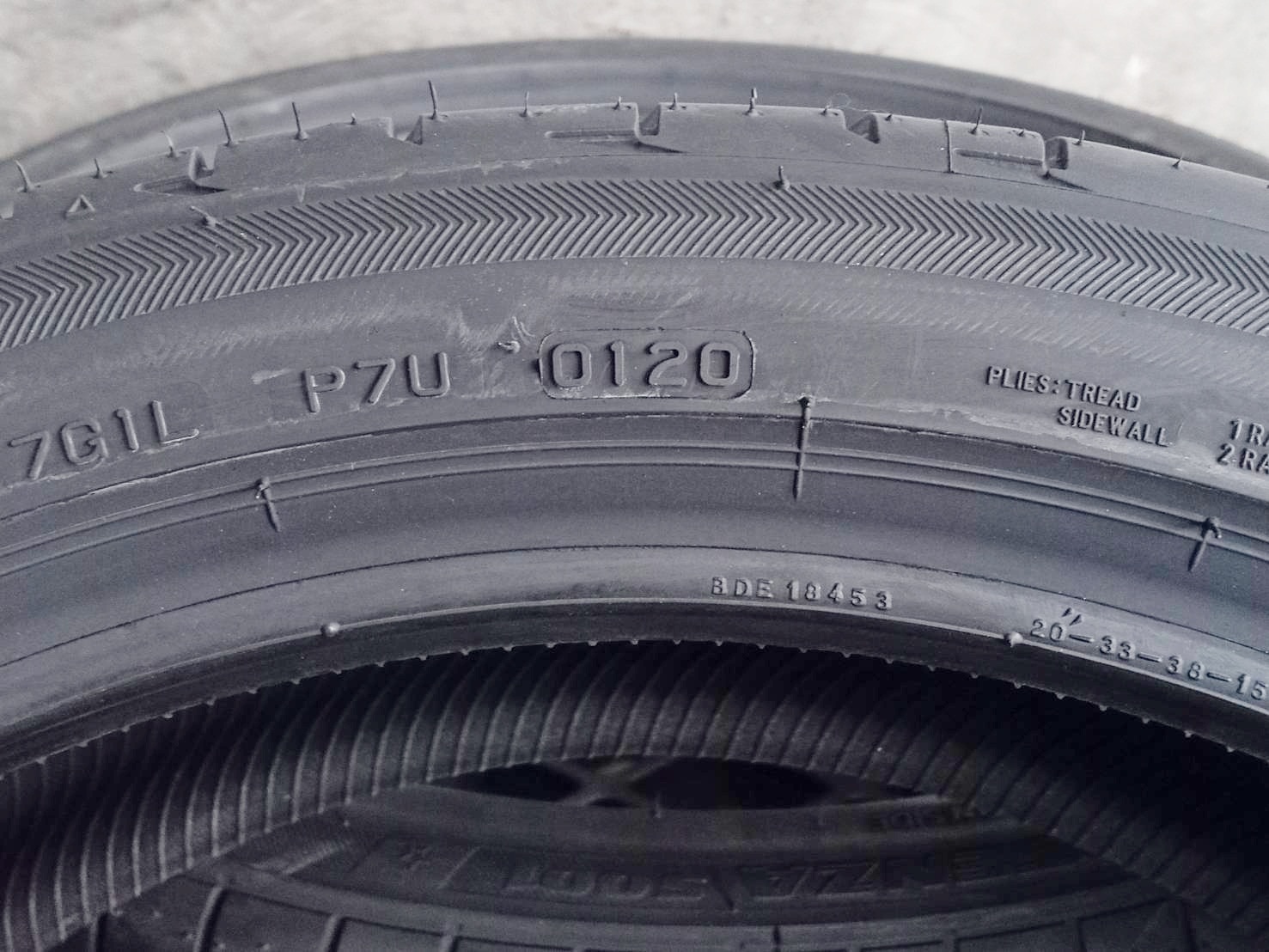 BRIDGESTONE POTENZA S001 245/40R20 ยางนำเข้า สำหรับใส่รถ BMW i8