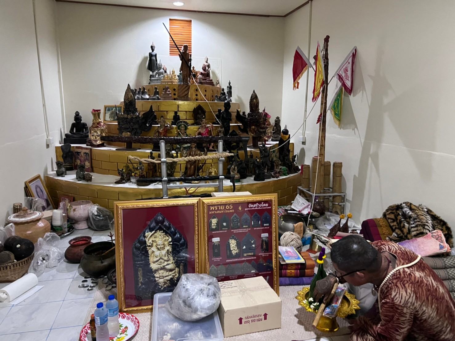 พิธีเสกขุนแผนพราย 65 วาระที่ 7 ปู่ฤาษีพงษพัฒน์ ตู้พระเวสเคลื่อนที่