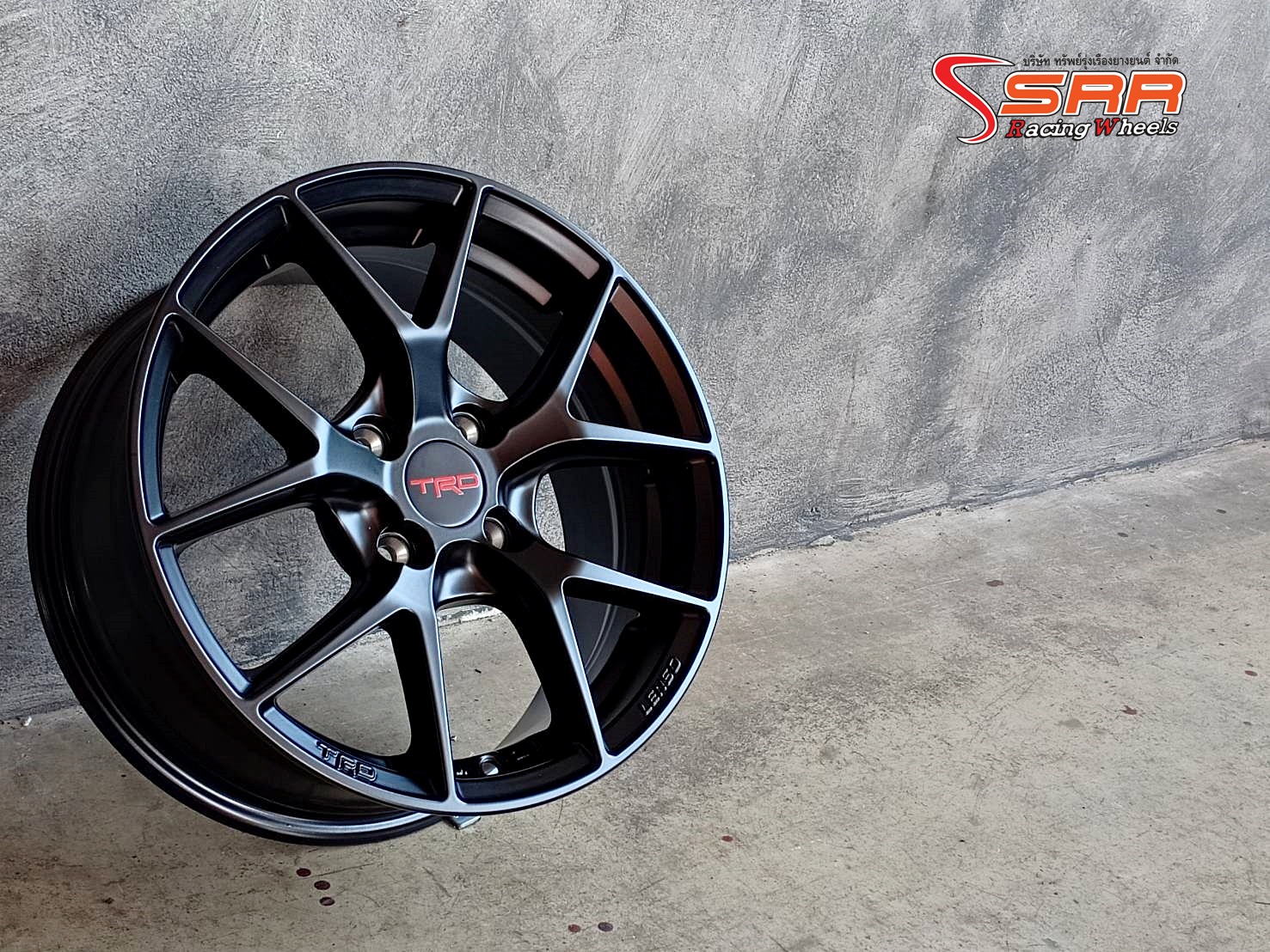 TRD TR6 ล้อแท้LENSO ขอบ15 4x100 MK สำหรับใส่รถTOYOTA