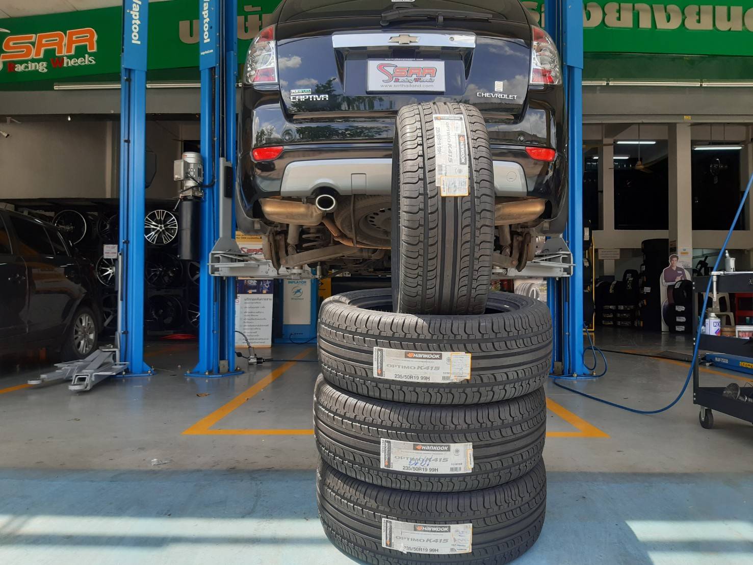 HANKOOK OPTIMO K415 235/50R19 ยางใหม่ปี19 ลดราคาพิเศษ