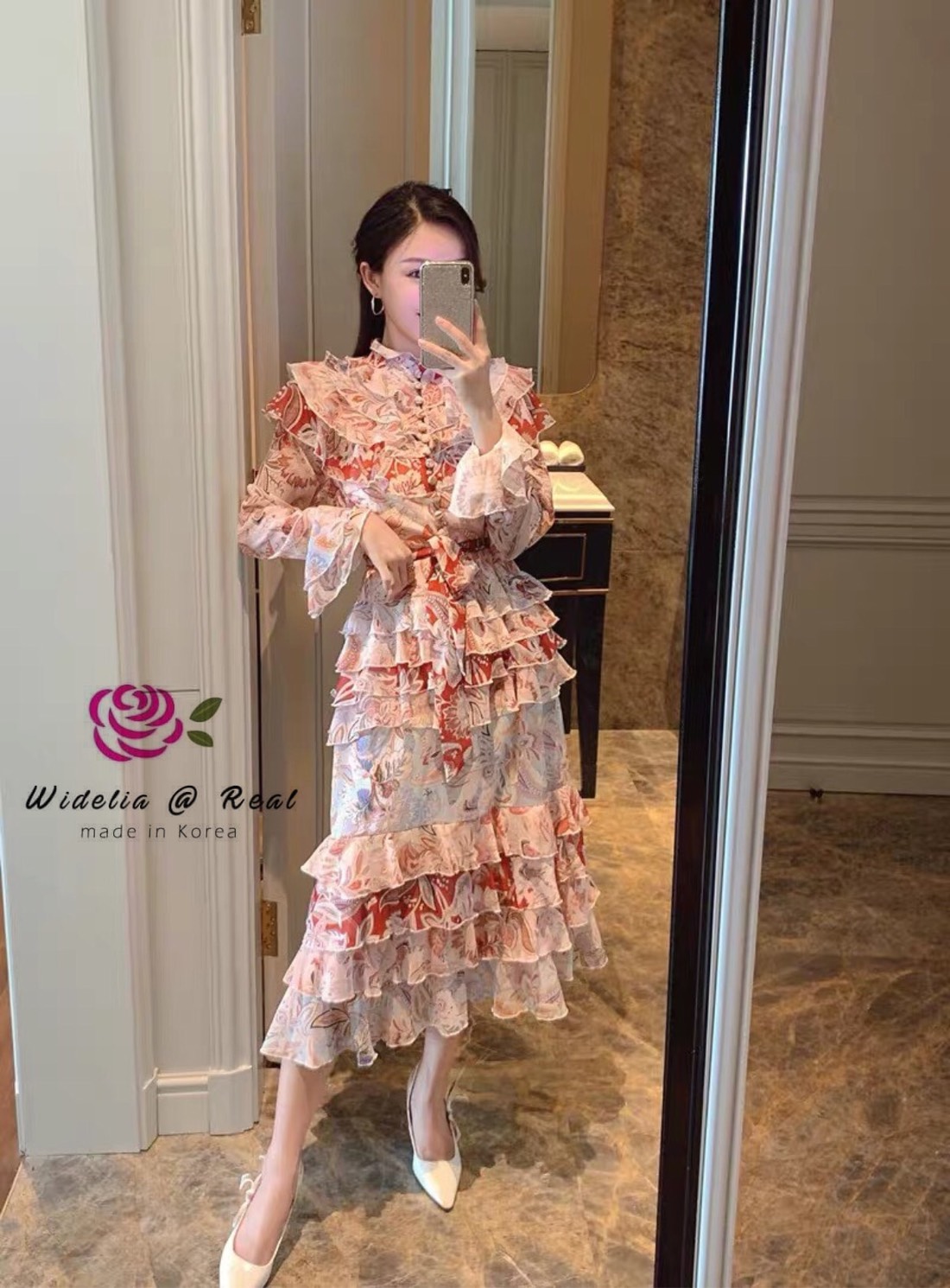 Zimmermann Maxi Dress แม็กซี่เดรสตัวยาว แขนยาว ตัวนี้สวยหรูไฮโซมาก!!