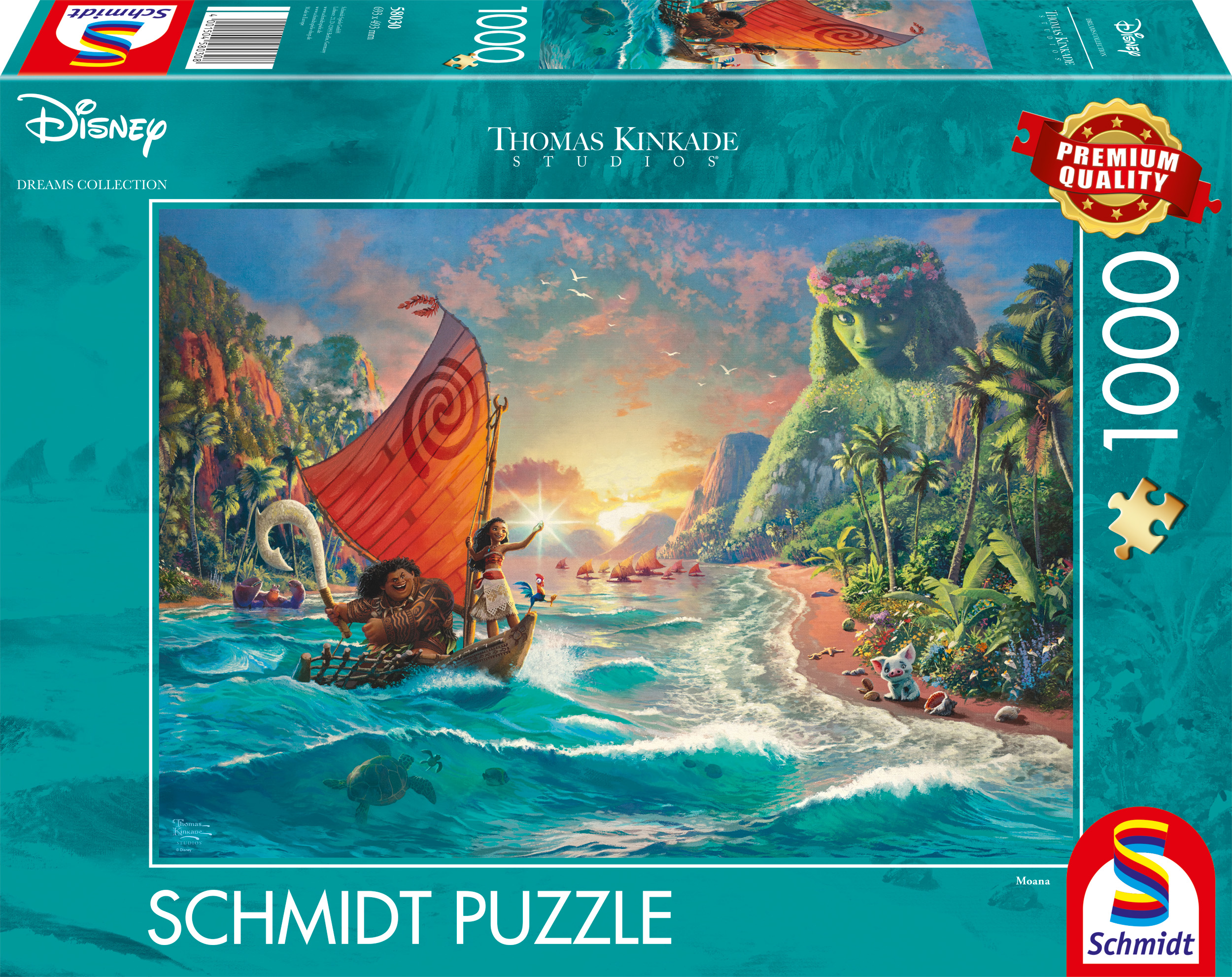 Schmidt - Disney - Moana by Thomas Kinkade 1000 pcs.