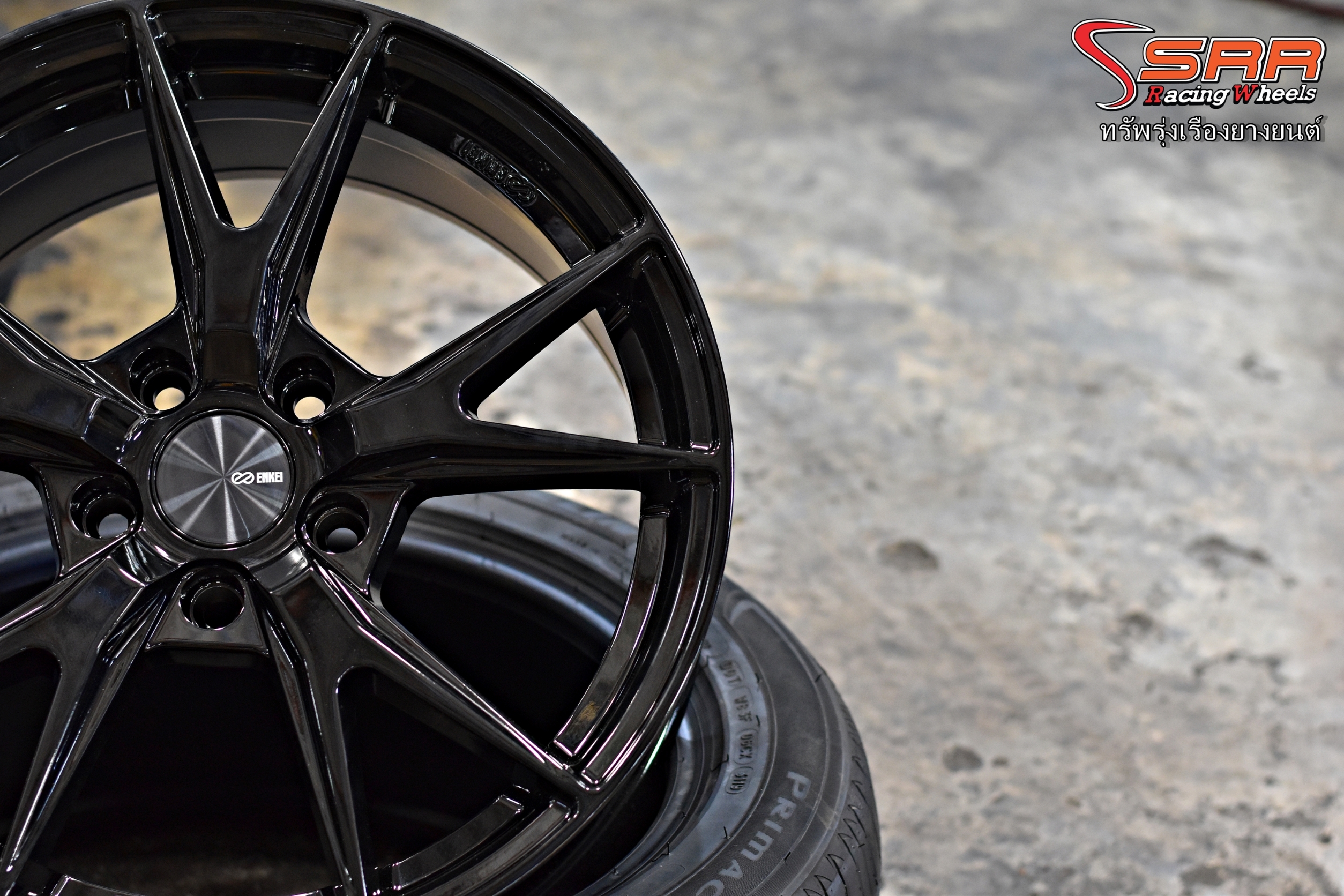 ENKEI PHOENIX ขอบ17 ET38 5x114.3 GBK1 สีดำเงา