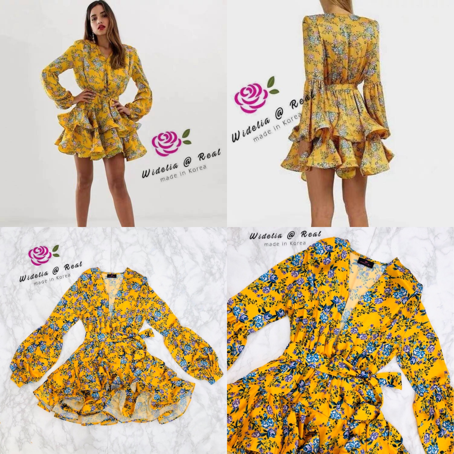 aje Dress เดรสตัวสั้น งานผ้าพิมพ์ลายดีไซต์เก๋ มีสายผ้าสามารถใช้ผูกเป็นโบว์ที่เอวเก๋ๆเลยจ้า