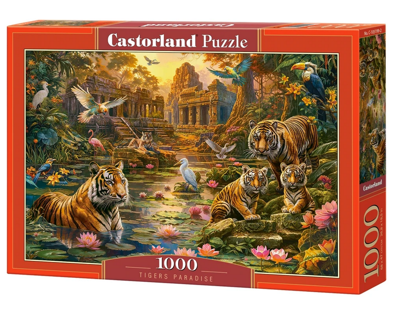 Castorland - Tigers Paradise 1000 pcs.