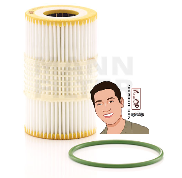 HU7035Y ไส้กรองน้ำมันเครื่อง AUDI Q7 40 TFSI : 3.0 CC (Quattro S line) : MANN-FILTER แท้นำเข้ายุโรป