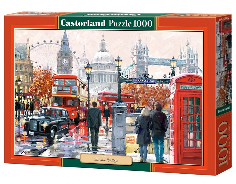 Castorland - London Collage by Richard MacNeil 1000 pcs.