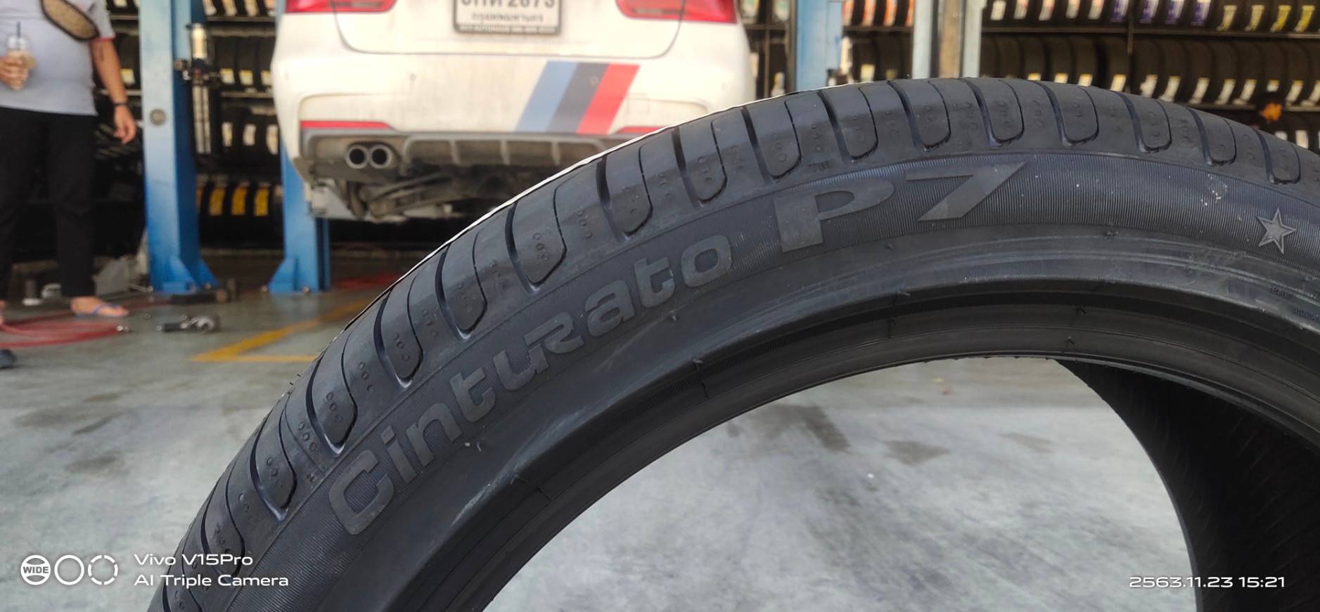 PIRELLI CINTURATO P7 R-F 225/45R18 ยางรันแฟลต ปี20 ราคาพิเศษ