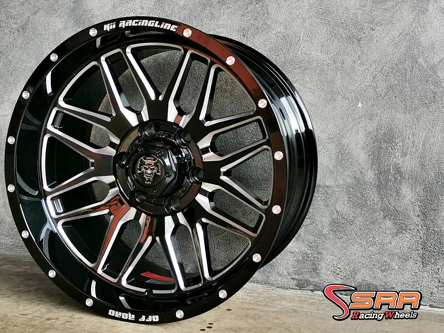 8040-MGW OFFROAD ขอบ18 6H139.7 ET0 BW ราคาพิเศษ