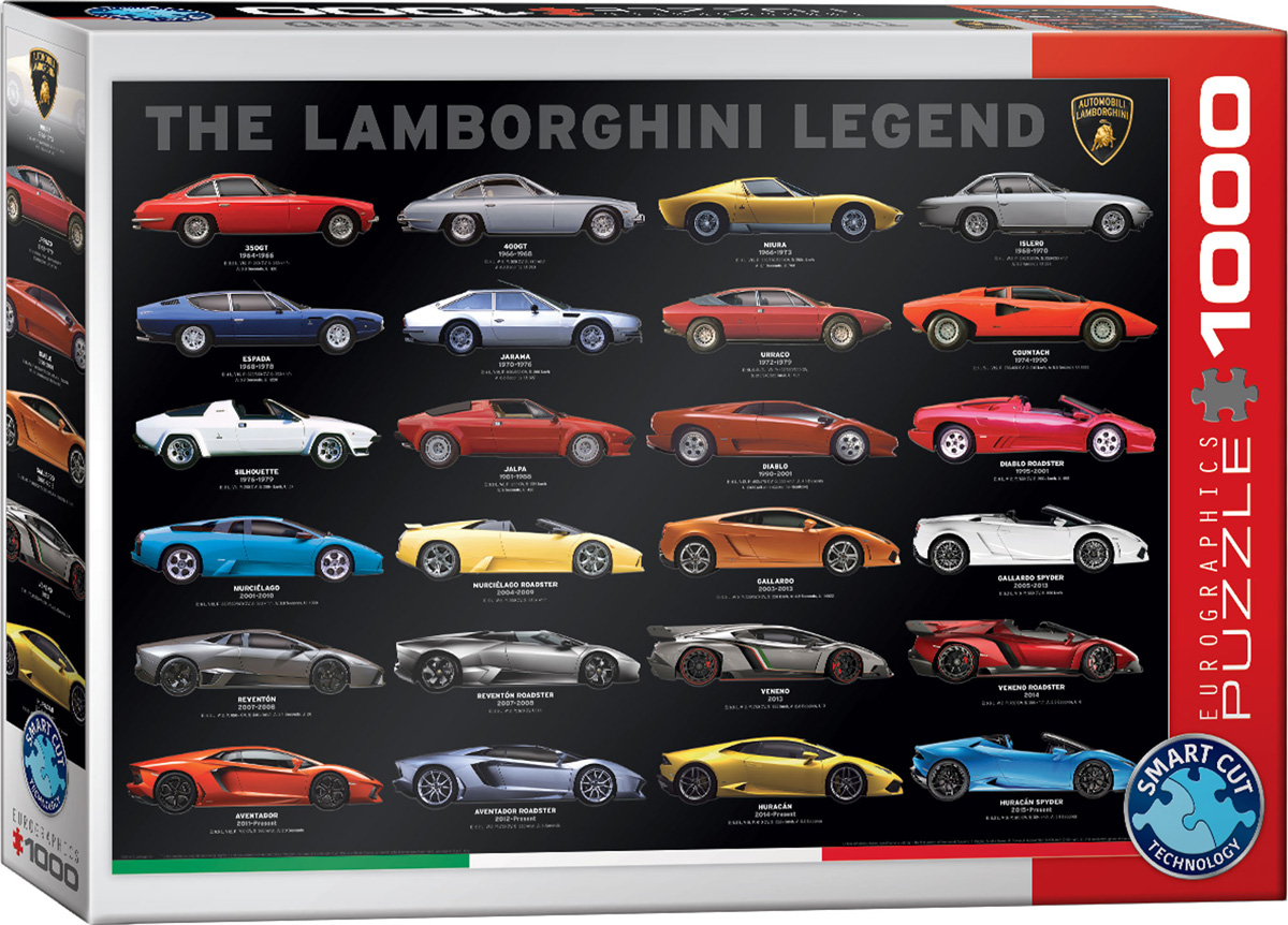 Eurographics - The Lamborghini Legend (Non-Pattern) 1000 pcs.