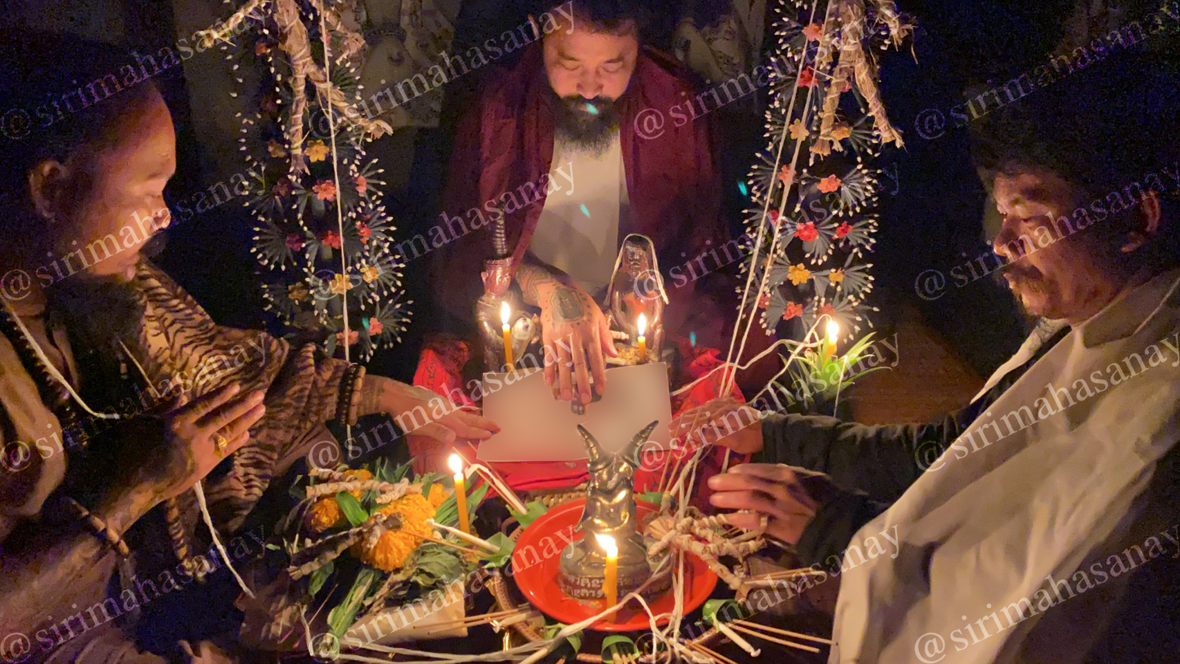 พิธี เสกหมู่รวมวิชา เขมร อิสลาม ธรรมบันลุ