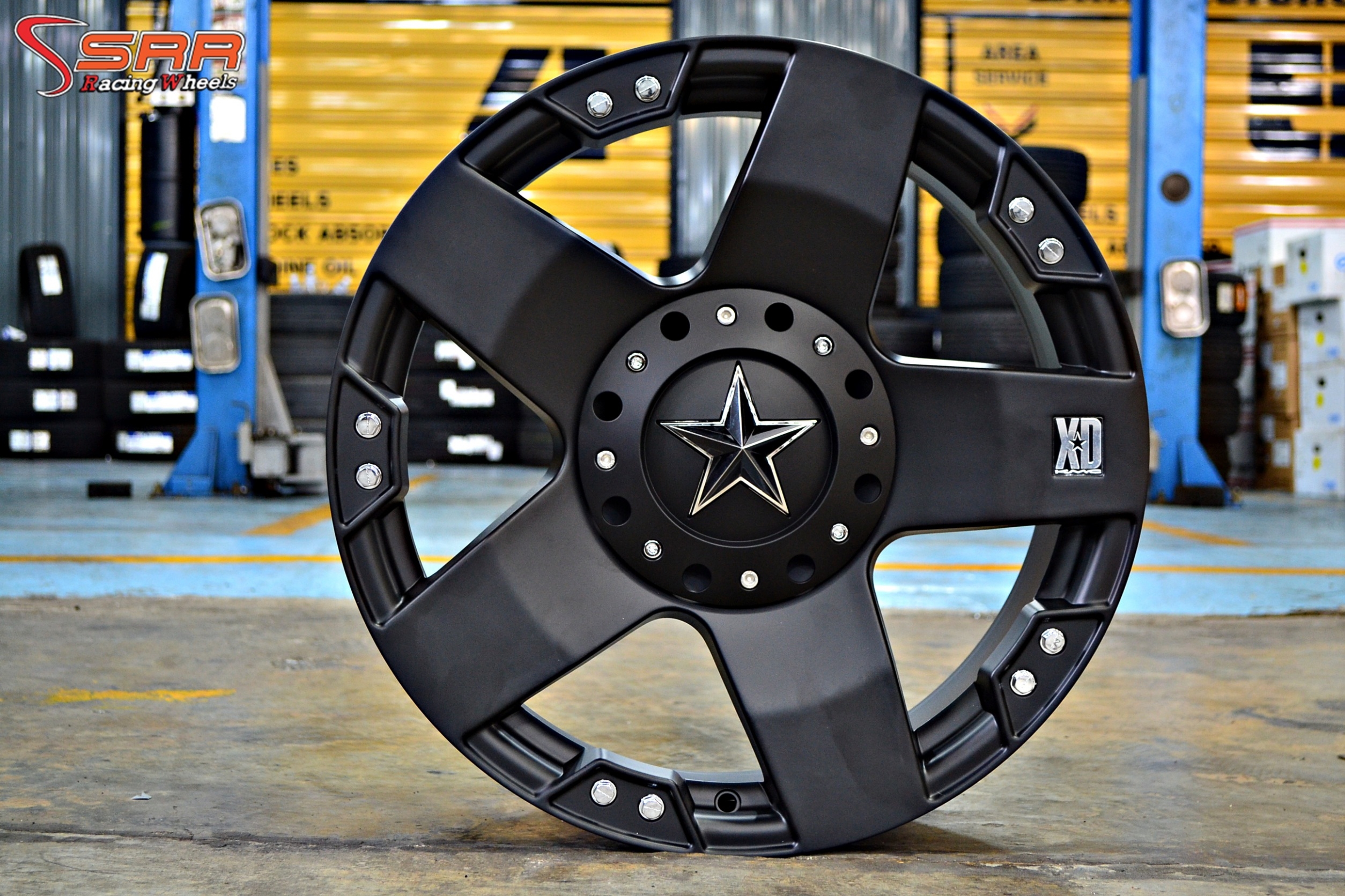 XD-SERIES XD775 ขอบ20 ET+10 6x135/6x139.7 MATTE BLACK