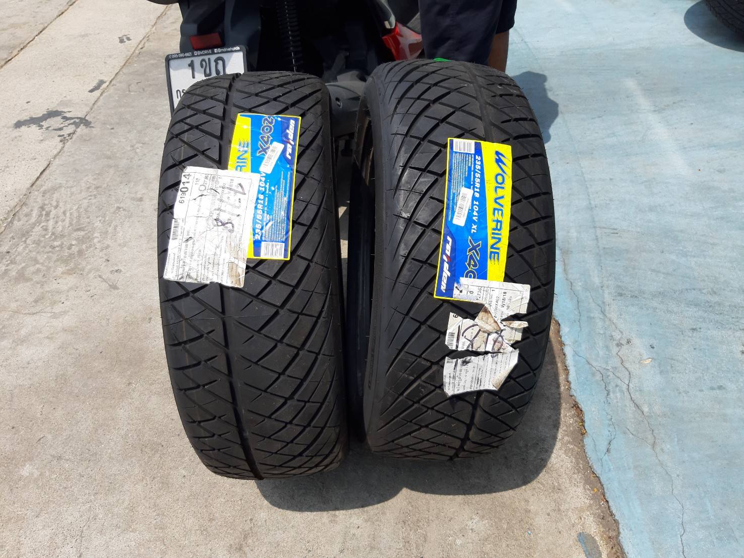 RAIDEN WOLVERINE 235/55R18 ยางใหม่ปี18 ลดราคาพิเศษ