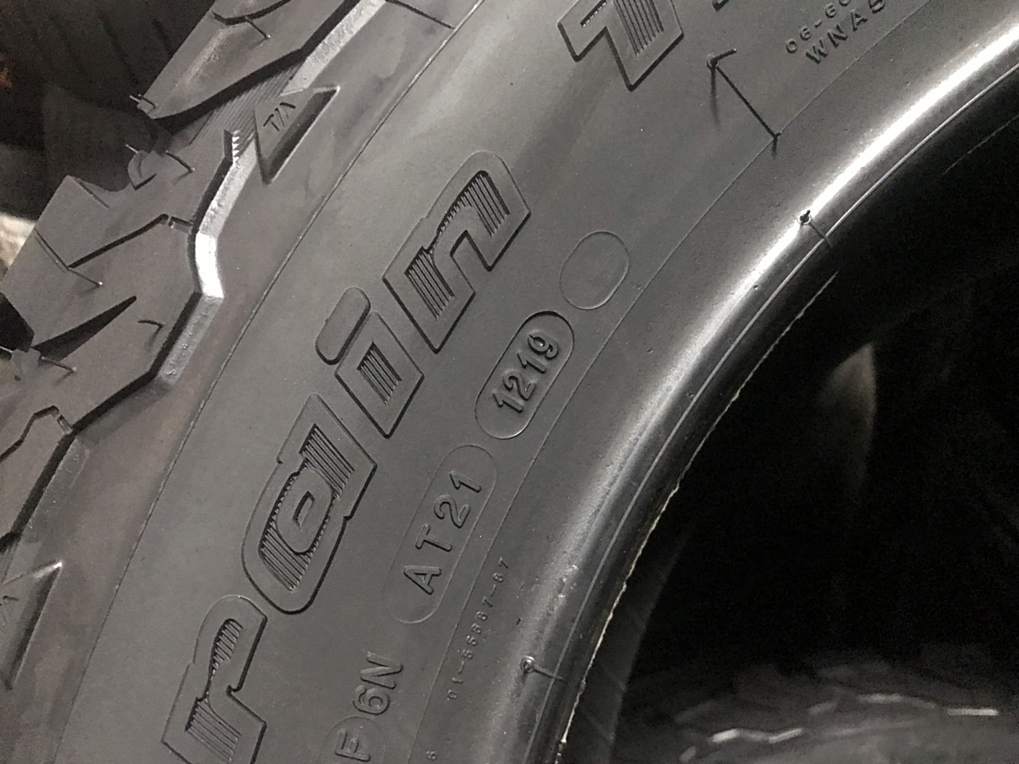 BFGoodrich KO2 285/55R20 ยางออลเทอร์เรน ปี19 MADE IN U.S.A.