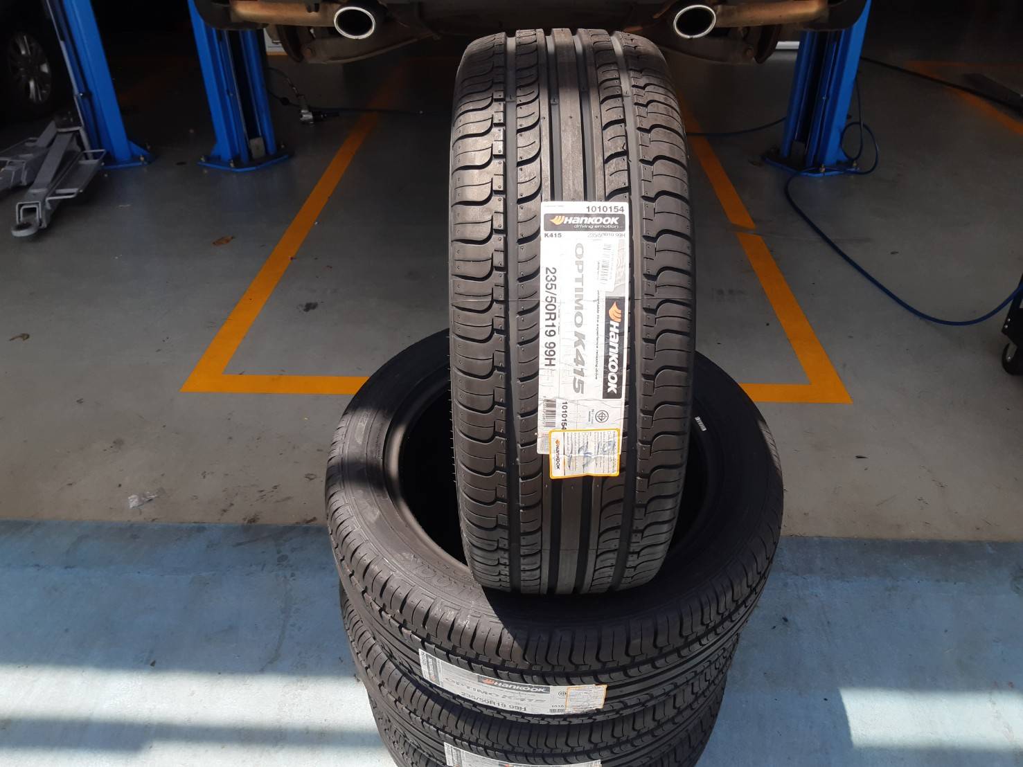 HANKOOK OPTIMO K415 235/50R19 ยางใหม่ปี19 ลดราคาพิเศษ