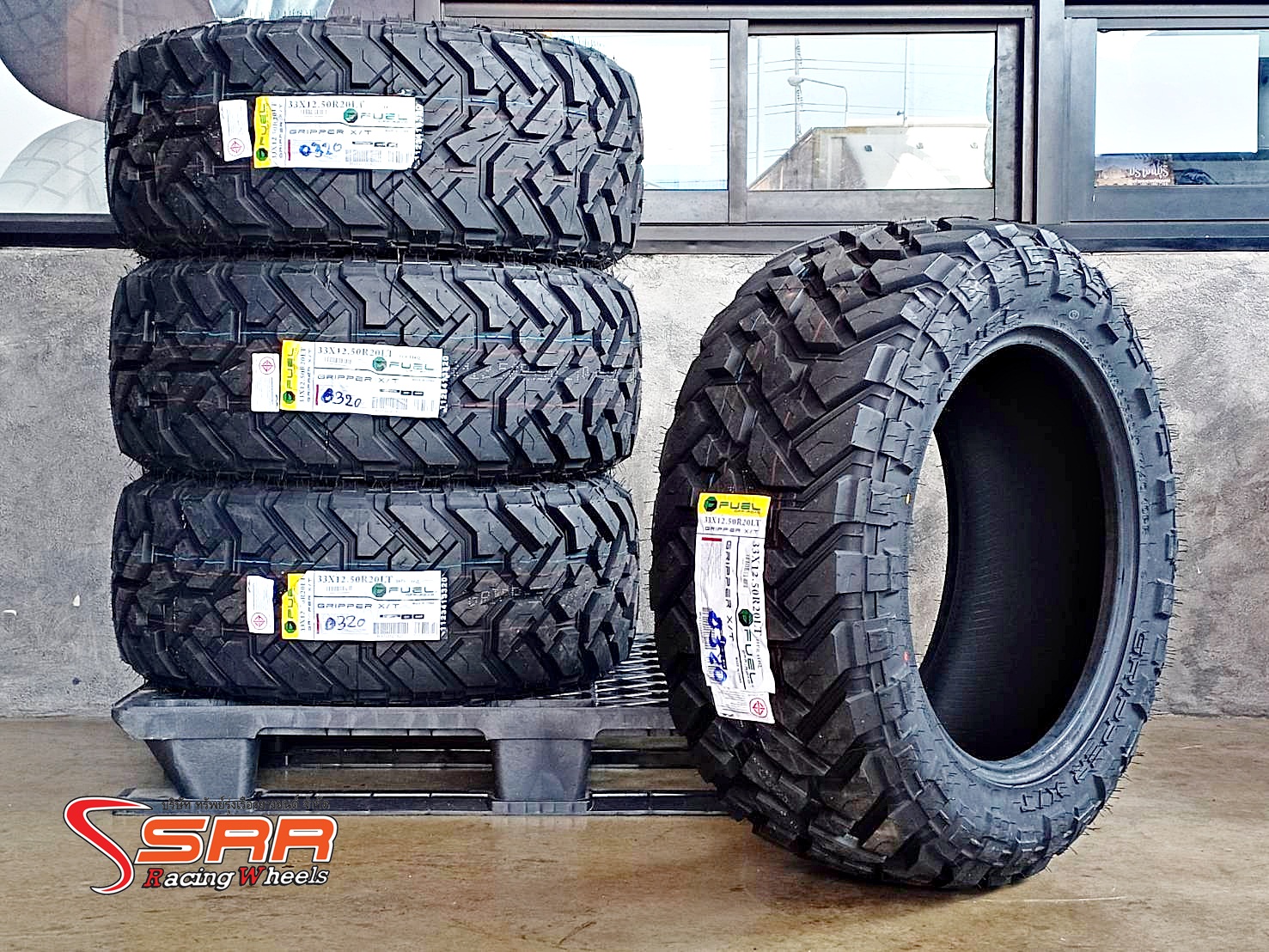 FUEL GRIPPER X/T 33X12.50R20 ยางเข้าใหม่ปี20 ราคาพิเศษ