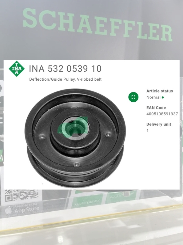 (INA) : ลูกรอก 80มม. M272 W203-4 W211-2 W221