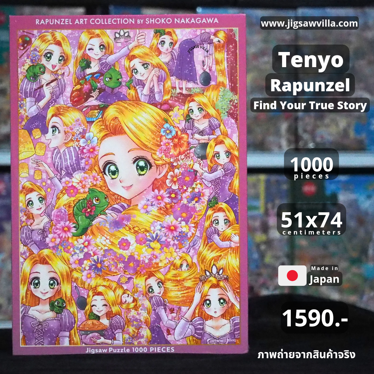 Tenyo - Disney : Rapunzel Find Your True Story 1000 pcs.