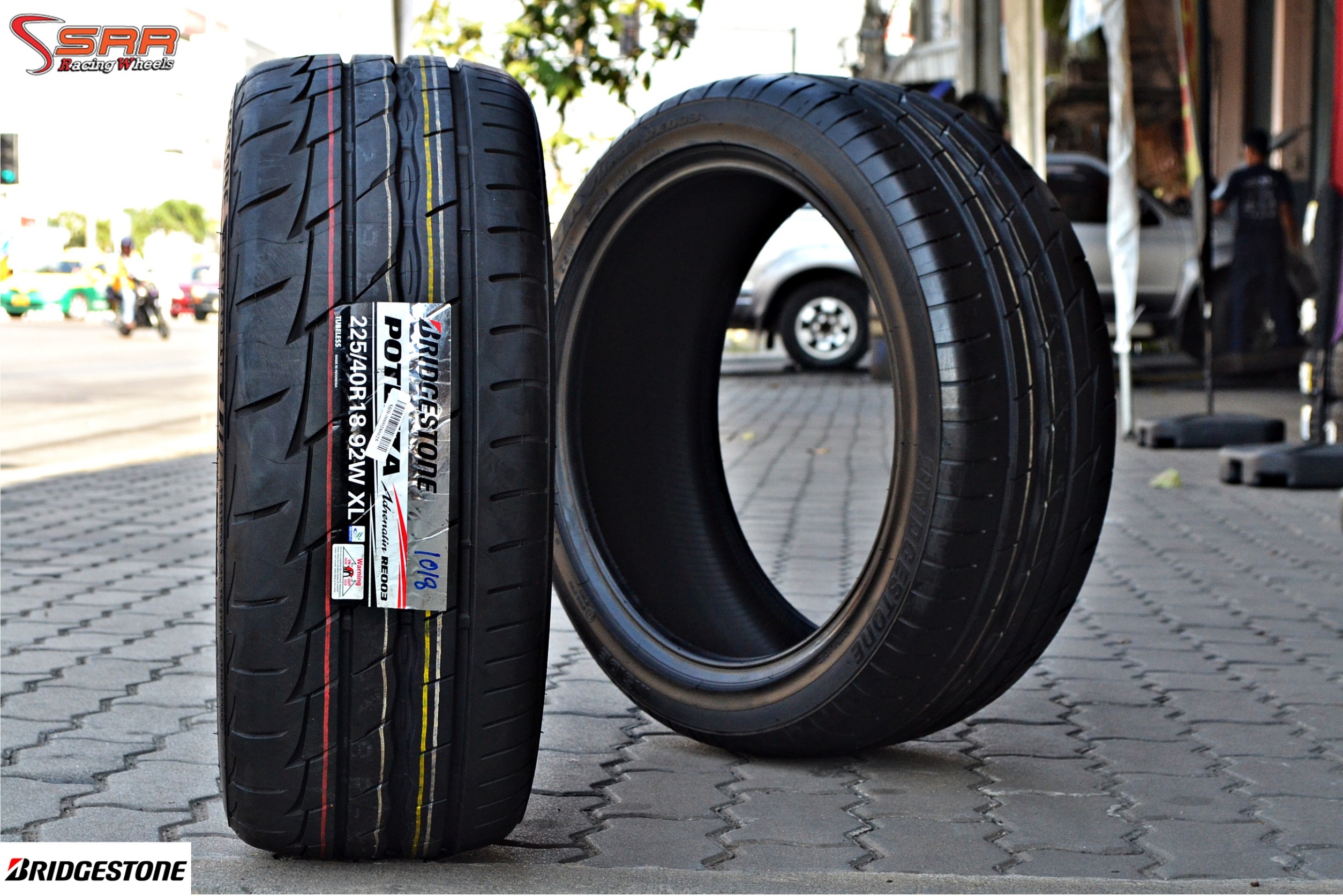 BRIDGESTONE Potenza Adrenalin RE003 225/40R18 ยางใหม่ปี20 ราคาพิเศษ