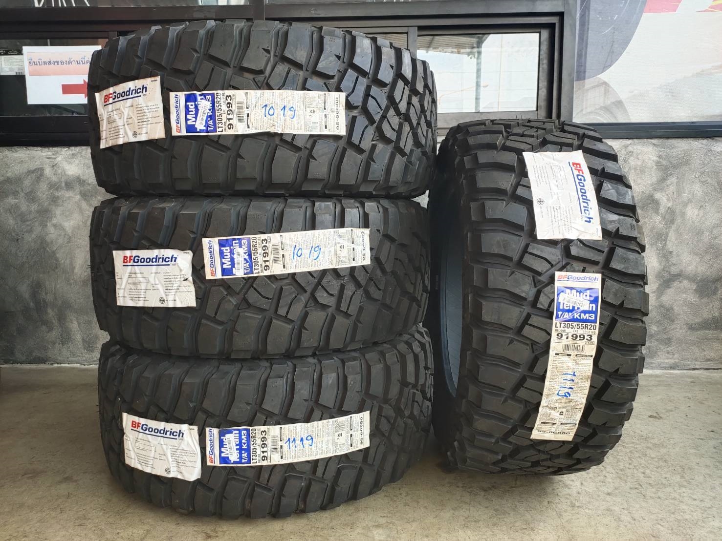 BFGoodrich Mud Terrain T/A KM3 305/55R20 ยางมัดเทอร์เรนU.S.A.