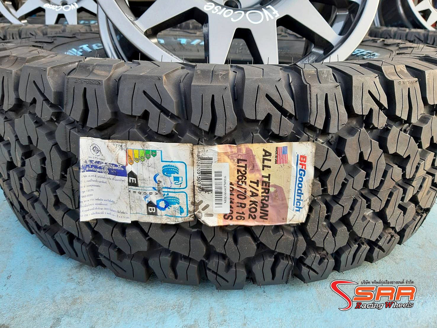 EVO-352 Corse OFF-ROAD ขอบ16 6x114.3 สำหรับใส่รถ NISSAN NAVARA