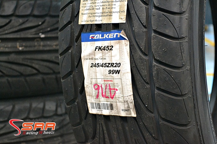 FALKEN FK452 245/45ZR20 ปี16 เส้นละ 3,900 บาท