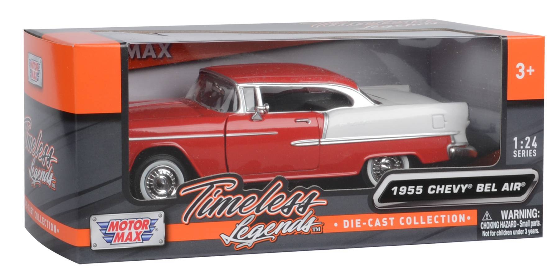 Chevy Bel Air scale 1:24 โมเดลรถเหล็ก (ปลีก-ส่ง)
