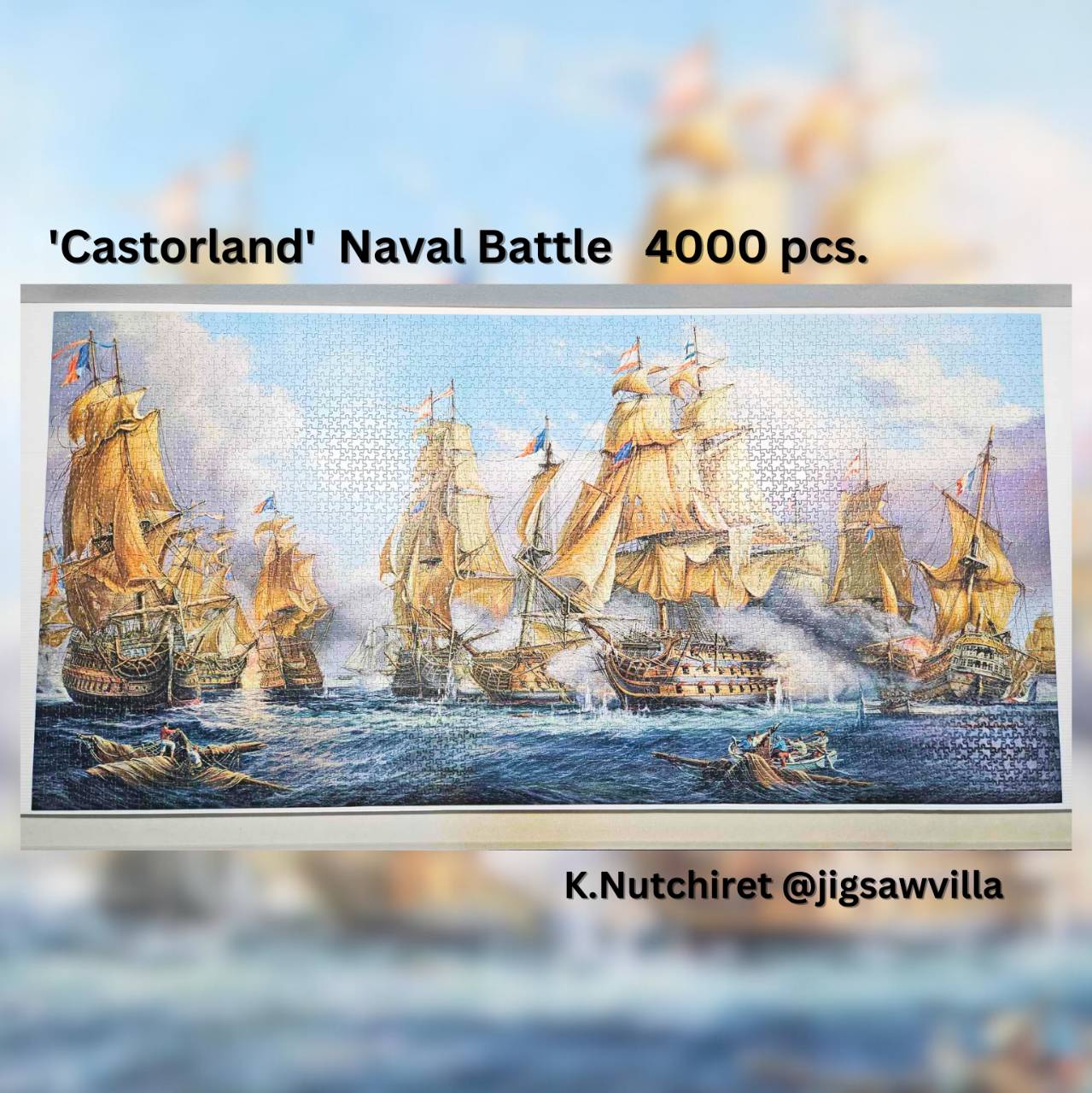 Castorland - Naval Battle by Anna and Andrew Orlinski 4000 pcs.