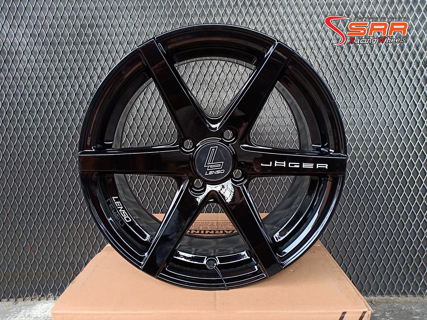 JAGER-CRAFT LENSO ขอบ15 ET+35 4x100 BKW