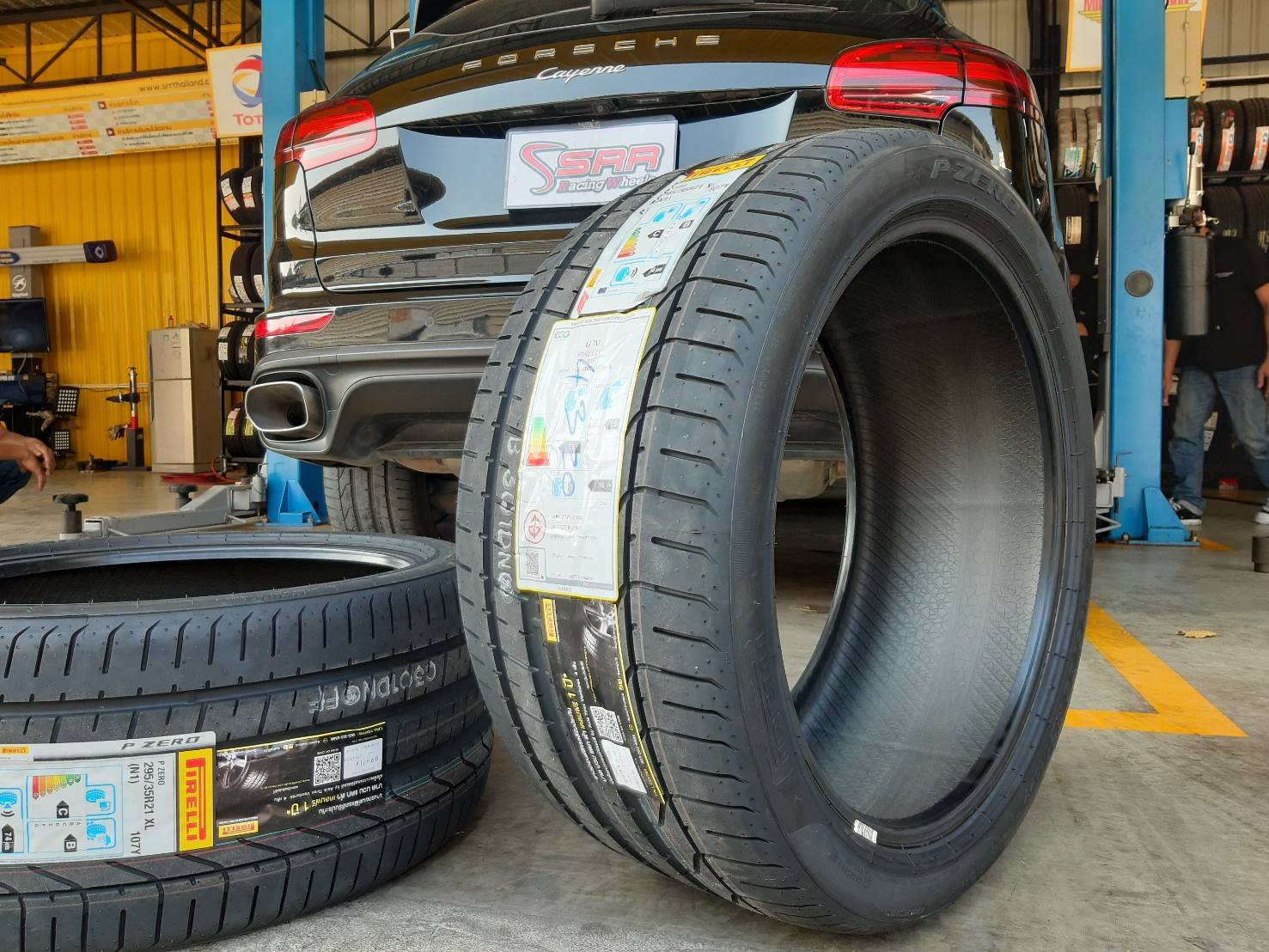 PIRELLI P ZERO N1 295/35R21 ราคาพิเศษ ใส่รถPorsche Cayenne