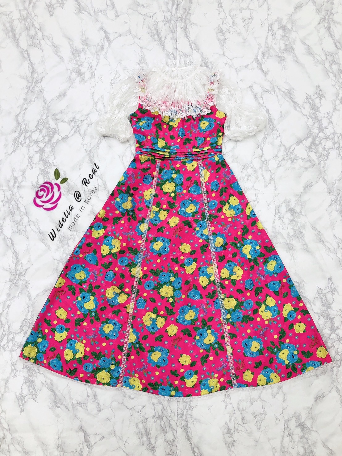 TandT Dress เดรสแขนพองแสนสวย