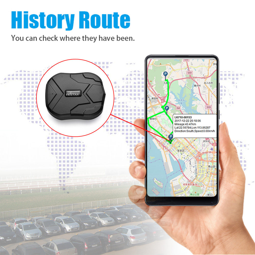 GPS ติดรถ, ติดตามรถ, Tracking Unit TKSTAR ติดตามรถยนต์, ติดตามคน