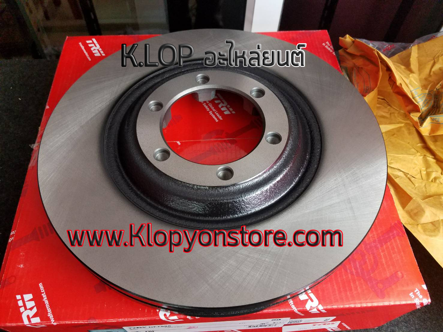 จานเบรคหน้า ISUZU (All New D-MAX/MU-7 2012- 4X4 WD)
