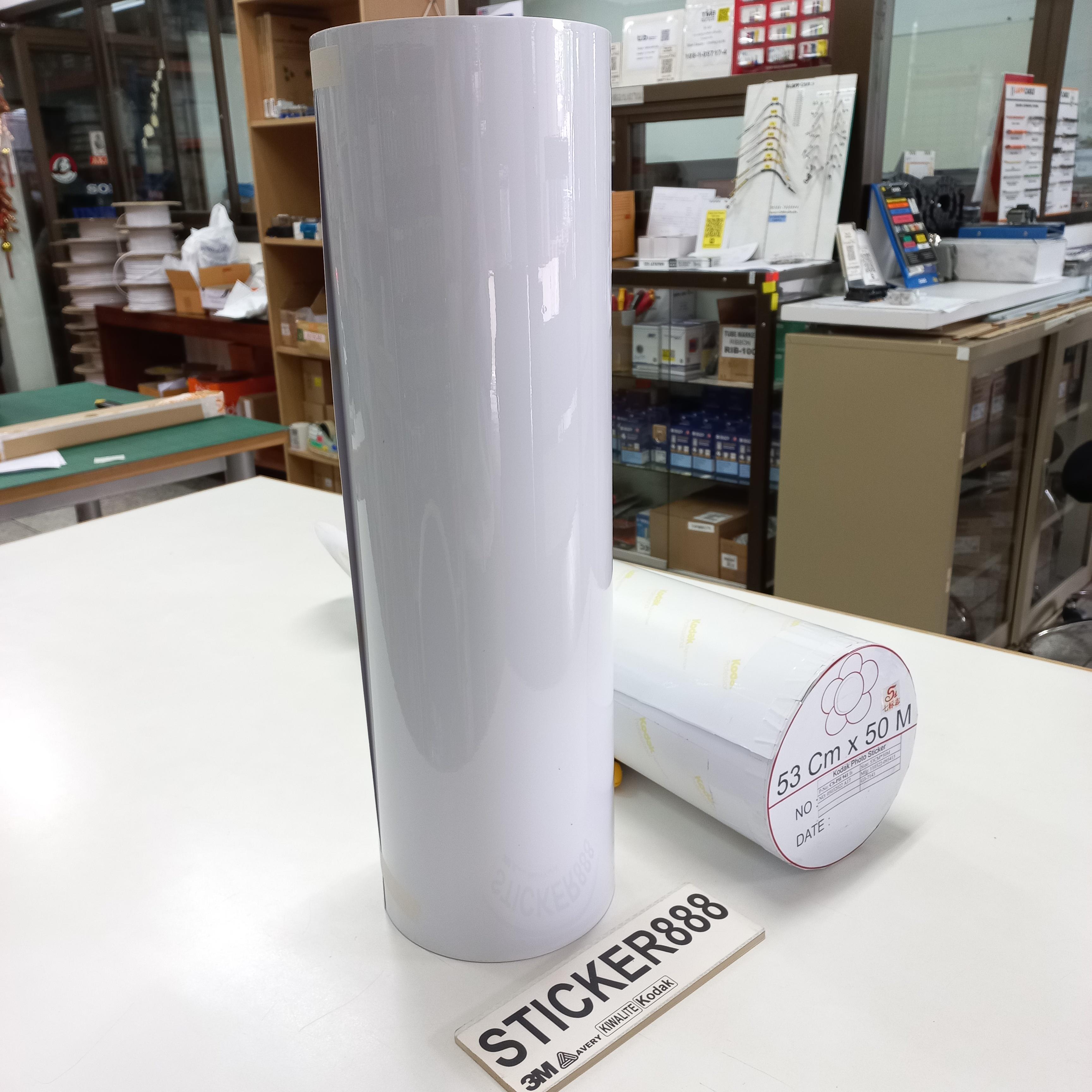 สติ๊กเกอร์โกดัก สีขาวมัน 941 ขนาด 122 cm x 50 M KODAK Photo Sticker