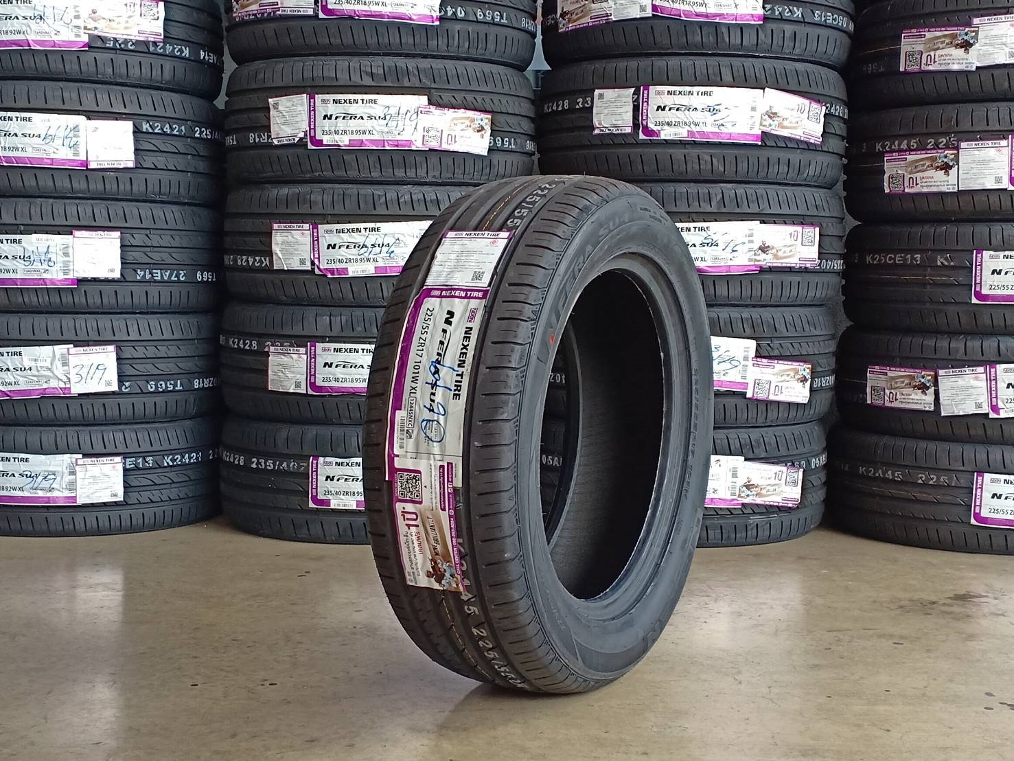 NEXEN SU4 225/55ZR17 ยางใหม่ปี19 ลดราคาพิเศษ