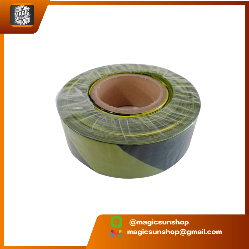 912497 ยูโรเทป เทปกั้นเขต EURO TAPE 2นิ้ว ยาว 500 เมตร เหลือง/ดำ 50 mm.x 500 m. เหลือง/ดำ