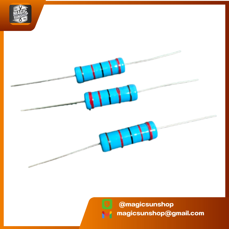 Resistor 22K 5W L:1.5cm Dia:0.5cm
